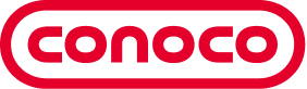Conoco (R white) logo