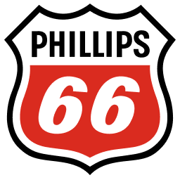 Phillips 66 (R white) logo
